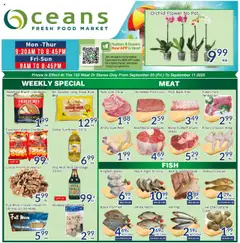 Preview of Oceans weekly flyer / circulaire from shop Oceans valid from 05.09.2025