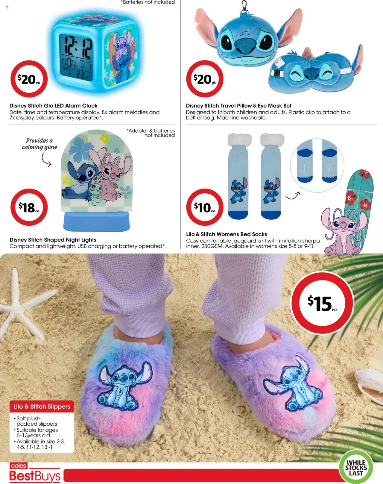 Coles catalogue - valid from 06.06.2025 | Page: 3 | Products: Battery, Belt, Clock, Bed