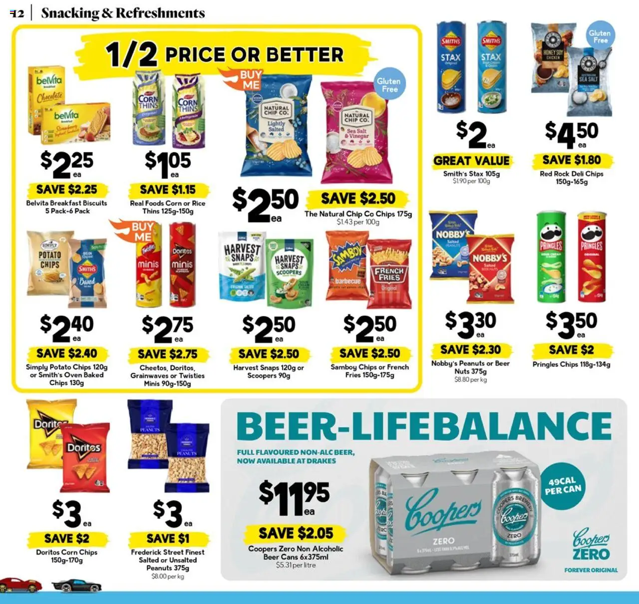 Drakes catalogue - valid from 22.10.2025 | Page: 12 | Products: Chicken, Nuts, Salt, Vinegar
