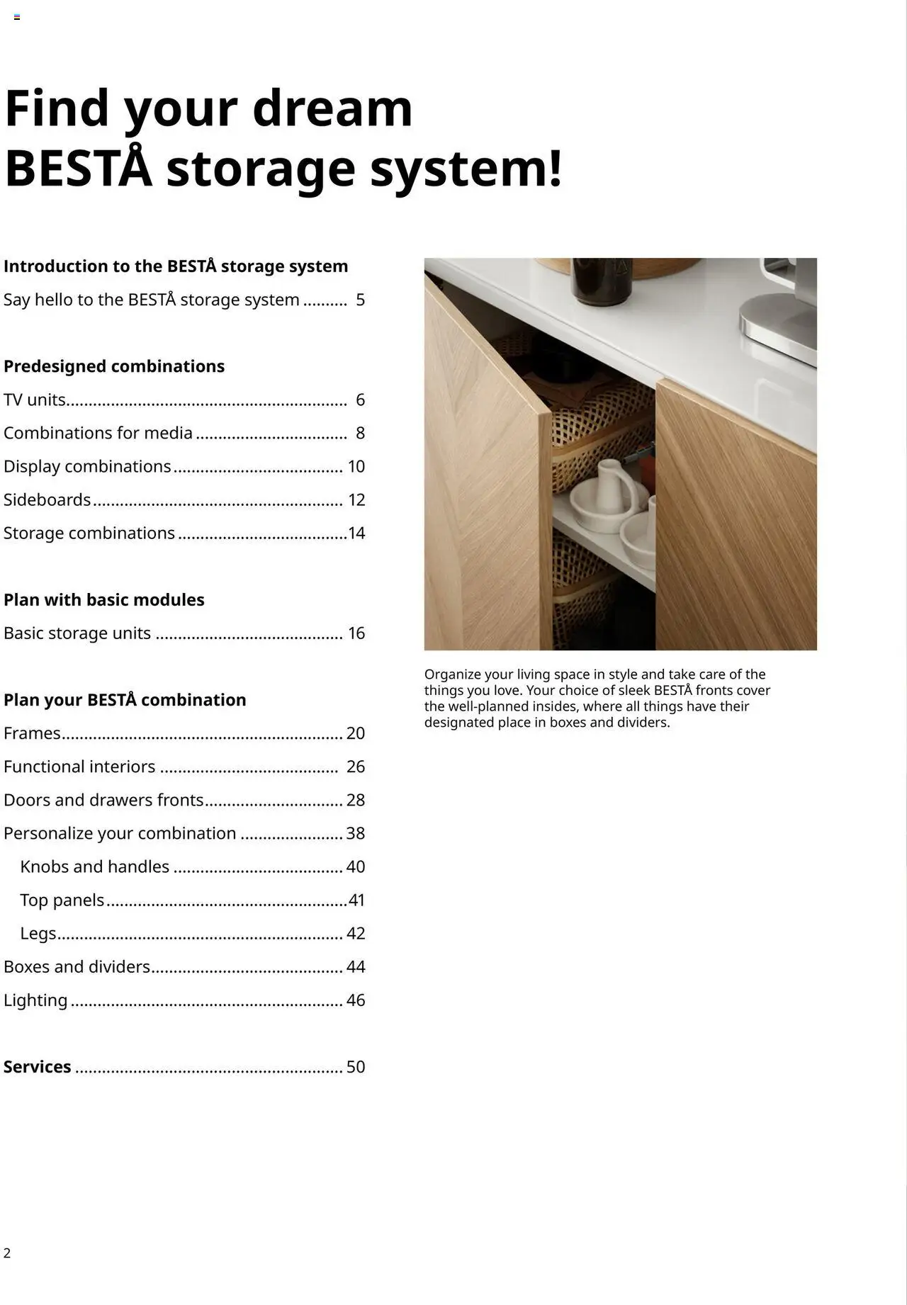 IKEA BESTÅ Buying Guide - valid from 01.01.2025 | Page: 2 | Products: Tv