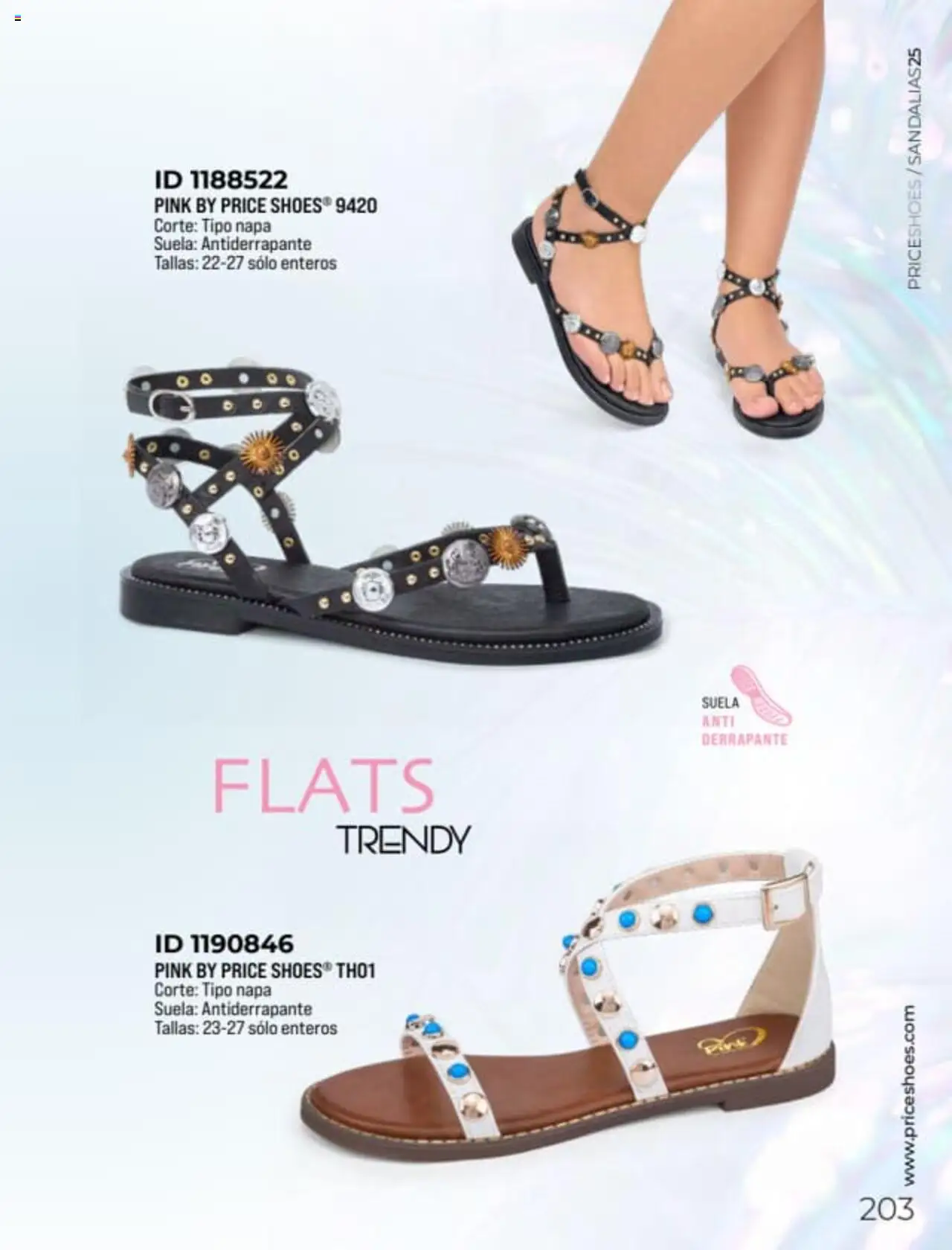 Nuevas ofertas de Price Shoes válidas en toda la República Mexicana desde el 27.01.2025. ¡Encuentra las mejores ofertas en Price Shoes catálogo Sandalias! | Página: 203