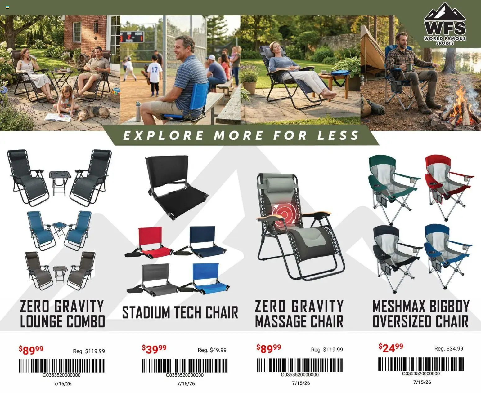 Dunham's Sports Camping & Outdoors Guide - valid from 16.04.2026 | Page: 5 | Products: Chair, Massage Chair