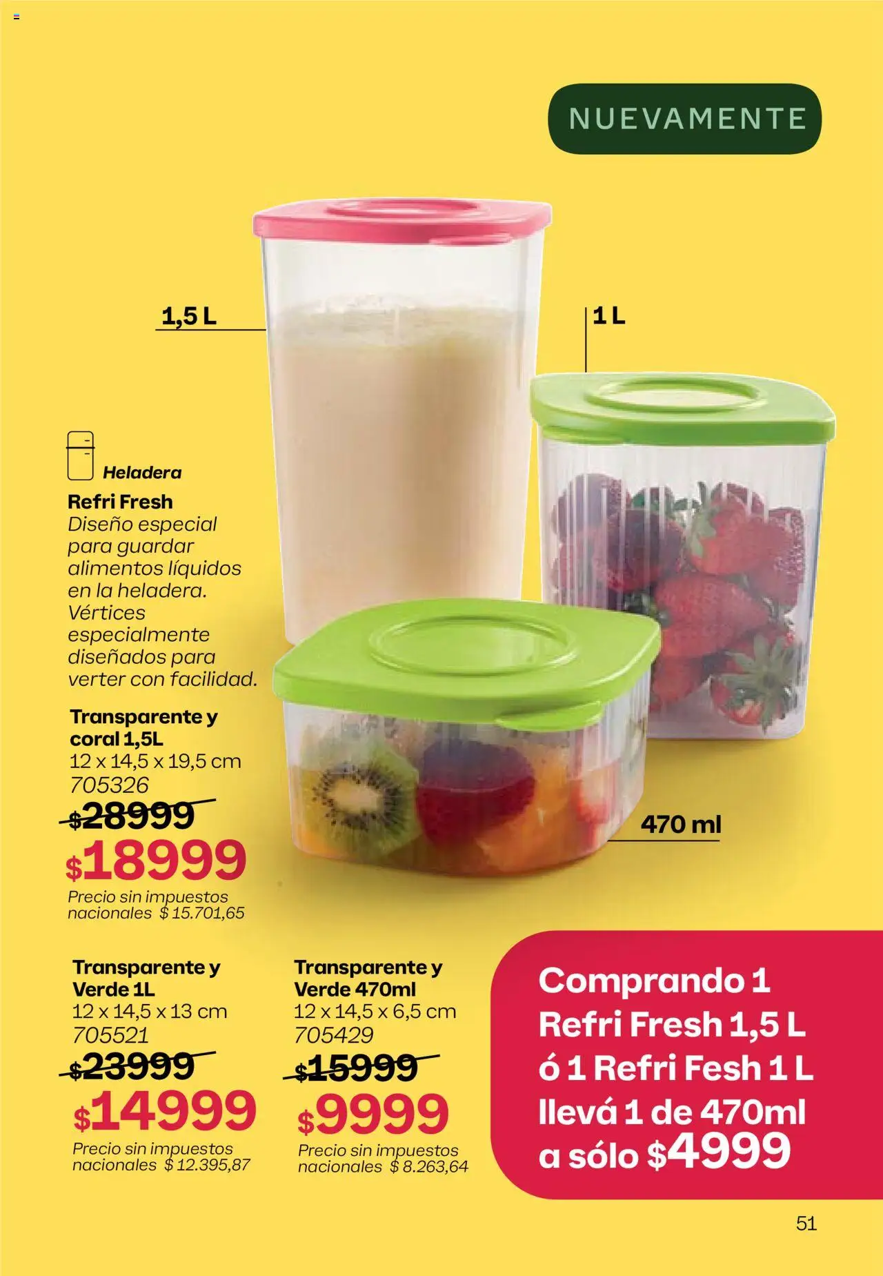 Tupperware - Campaña 17/2025 │ válido desde el 13.10.2025 | Página: 52 | Productos: Heladera