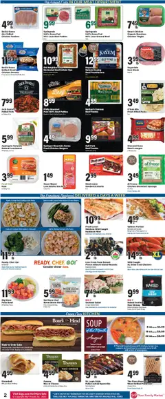 Big Y Weekly Ad - valid from 14.08.2025 | Page: 3 | Products: Butter, Whiskey, Seafood, Garlic