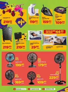 Berlanda - Ofertas atuais - Pré-Visualização do folheto da loja Berlanda, válido de 01.01.2026 | Página: 3 | Produtos: Ferro a vapor, Ferro, Travesseiro, Furadeira
