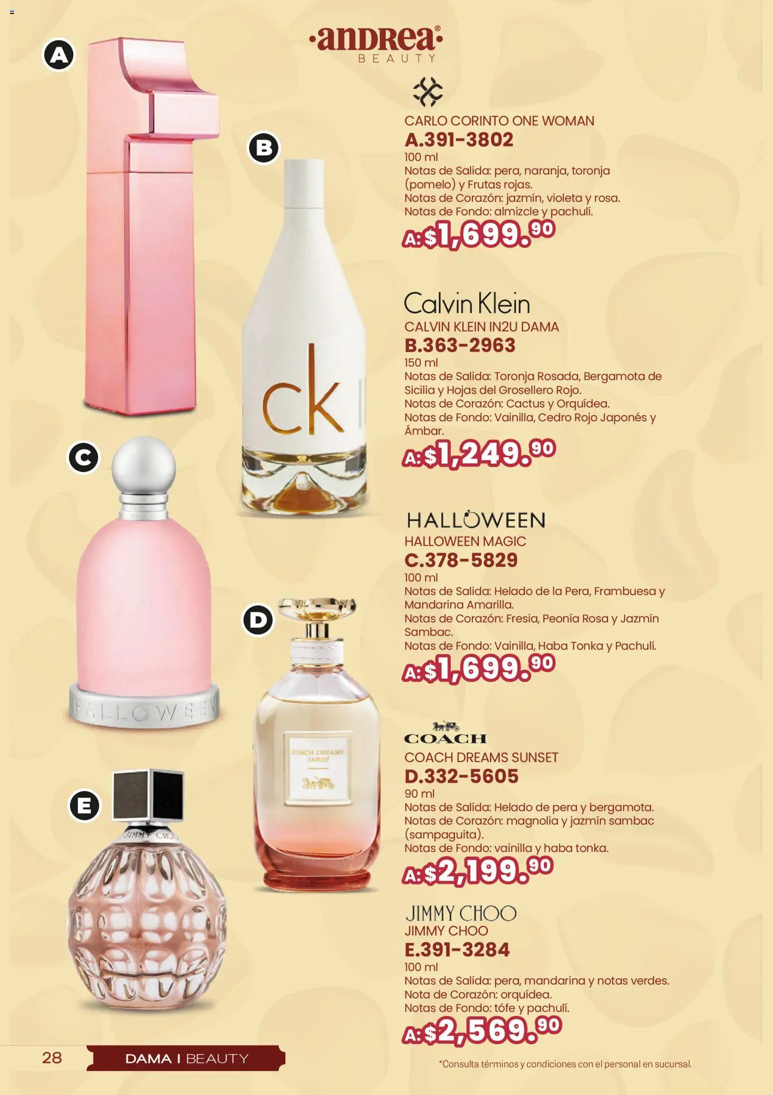 Nuevas ofertas de Andrea válidas en toda la República Mexicana desde el 25.01.2026. ¡Encuentra las mejores ofertas en Andrea catálogo San Vatentín! | Página: 28 | Productos: Pera, Toronja, Helado