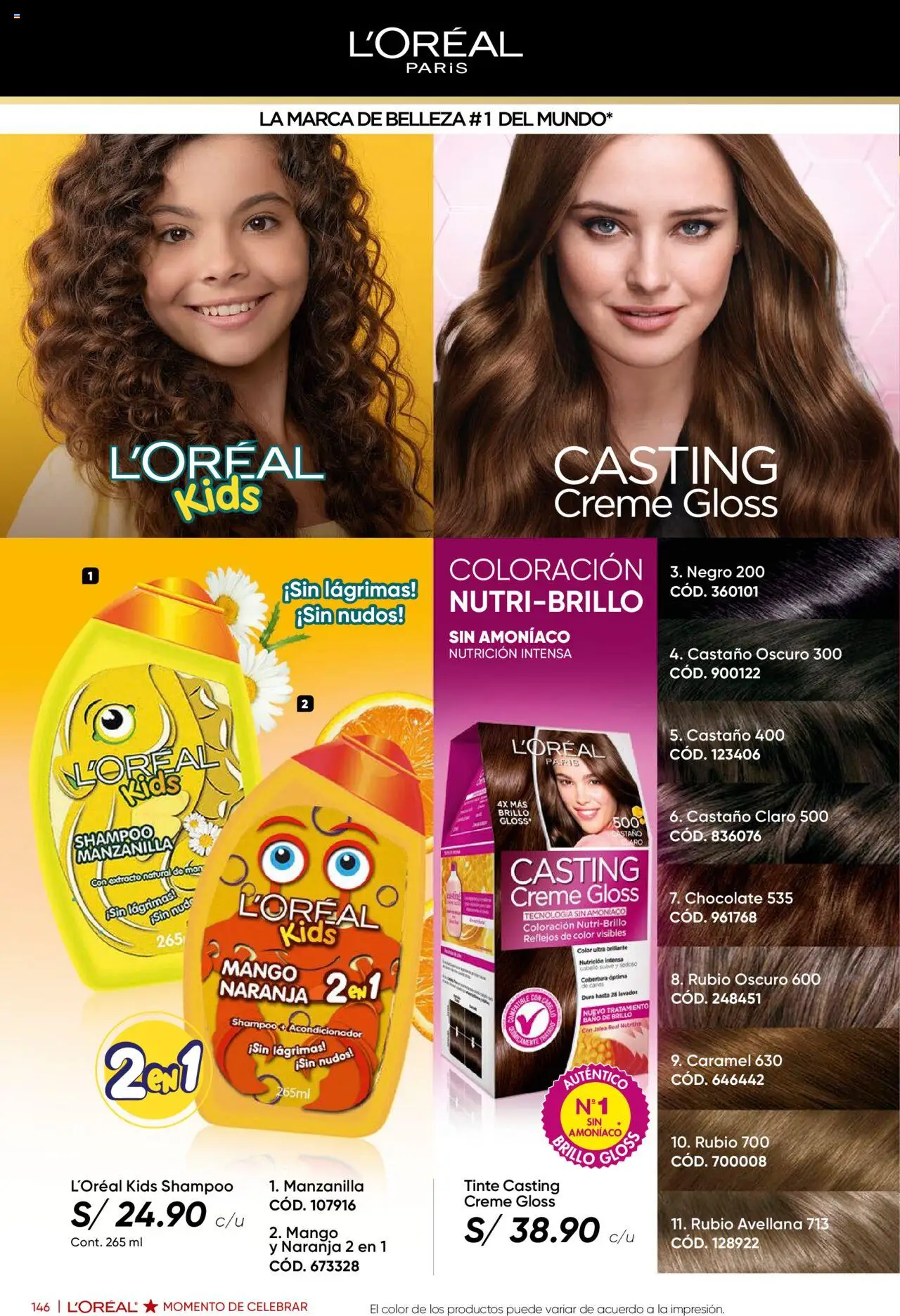 Catálogo Azzorti válido desde 15.10.2025 | Página: 150 | Productos: Shampoo, Baño, Chocolate