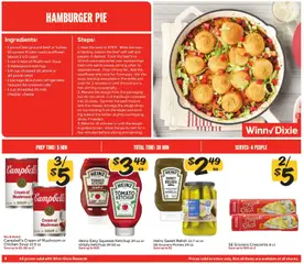 Preview of Winn Dixie weekly ads valid from 11.03.2026 | Page: 4 | Products: Skillet, Ketchup, Cream, Salt
