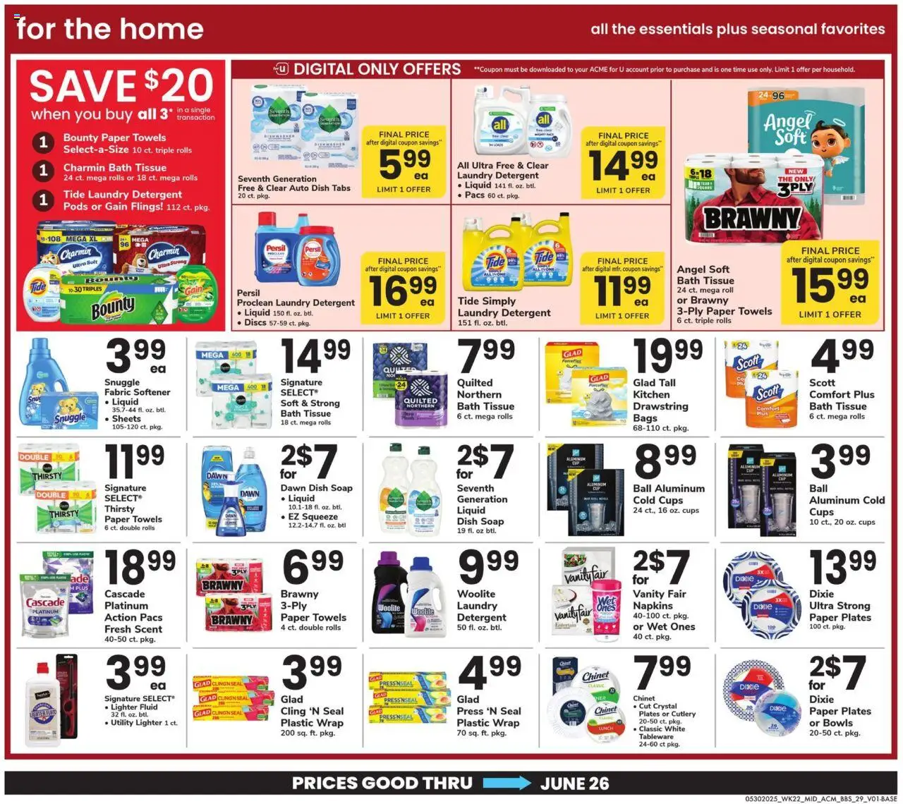 Acme Big Book of Savings - valid from 30.05.2025 | Page: 29 | Products: Bath, Blush, Fabric softener, Dishwasher