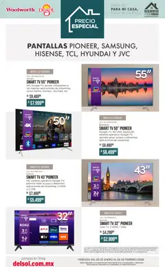 Vista previa de Del Sol y Woolworth catálogo Para mí, para mi casa, para mi familia, nuevo folleto de la tienda, válido en México a partir del 08.01.2026 | Página: 32