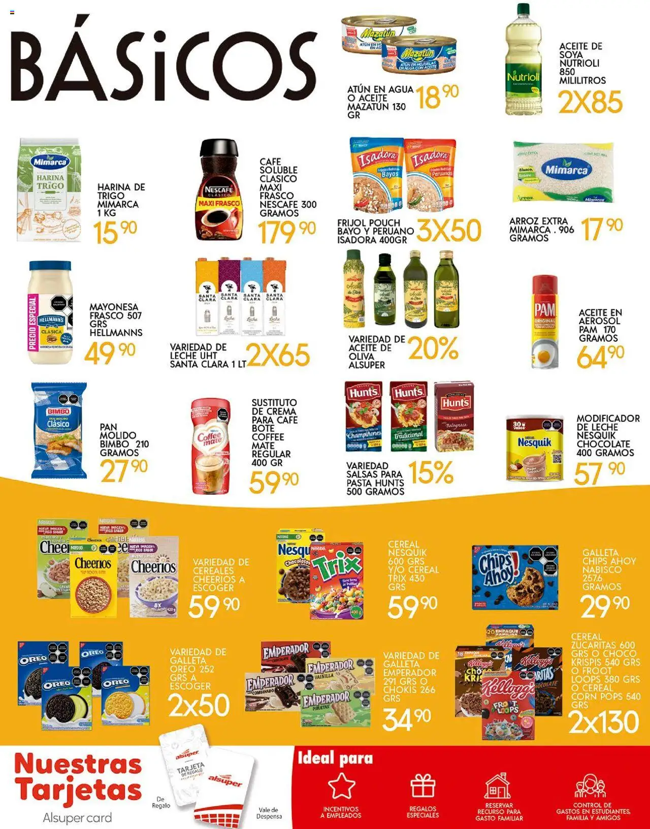 Nuevas ofertas de Alsuper válidas en toda la República Mexicana desde el 17.10.2025. ¡Encuentra las mejores ofertas en Alsuper folleto Laguna! | Página: 6 | Productos: Aceite de oliva, Café, Pasta, Despensa