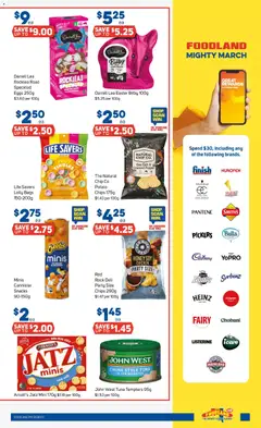 Preview of Foodland catalogue  - valid from 04.03.2026 | Page: 3 | Products: Crackers, Cheese, Oil, Honey