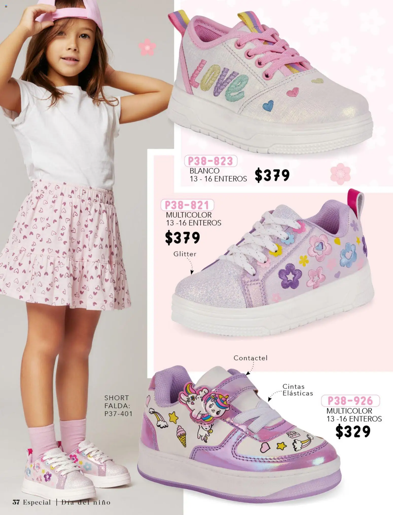 Nuevas ofertas de Cklass válidas en toda la República Mexicana desde el 26.03.2026. ¡Encuentra las mejores ofertas en Cklass catálogo Especial Día del Niño! | Página: 89 | Productos: Glitter, Falda, Short