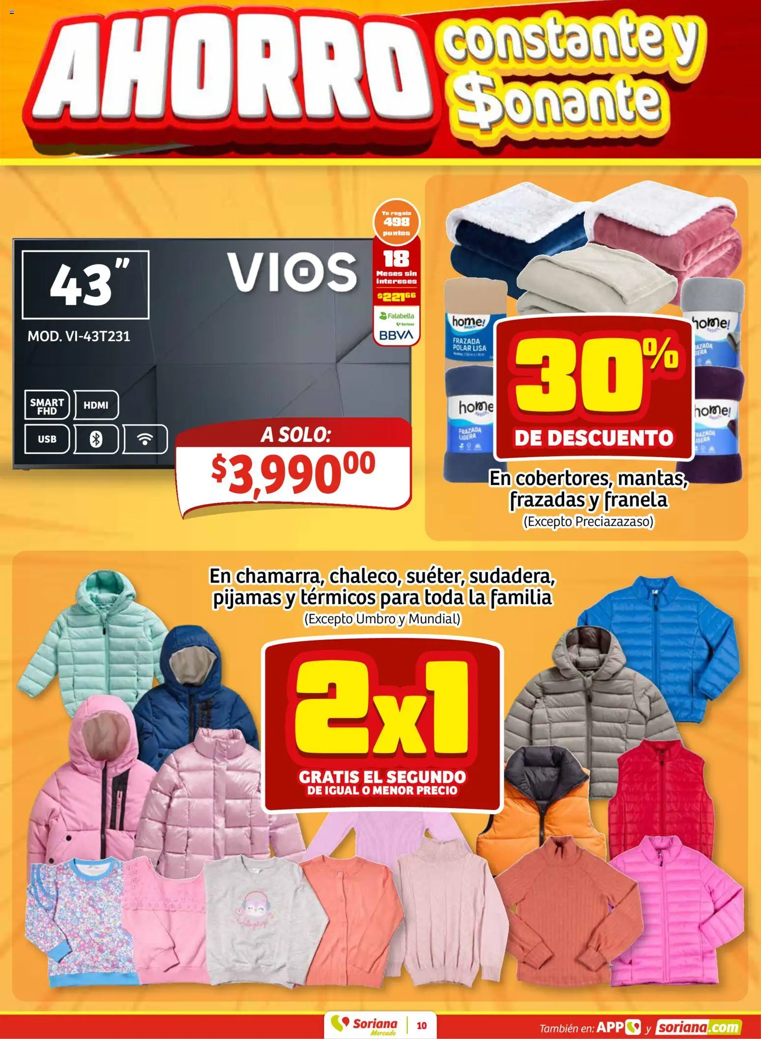 Nuevas ofertas de Soriana válidas en toda la República Mexicana desde el 29.01.2026. ¡Encuentra las mejores ofertas en Soriana - Fin de Semana Mercado: Ver, Tab, Chis, Camp, Yuc y Q. Roo! | Página: 8 | Productos: Té