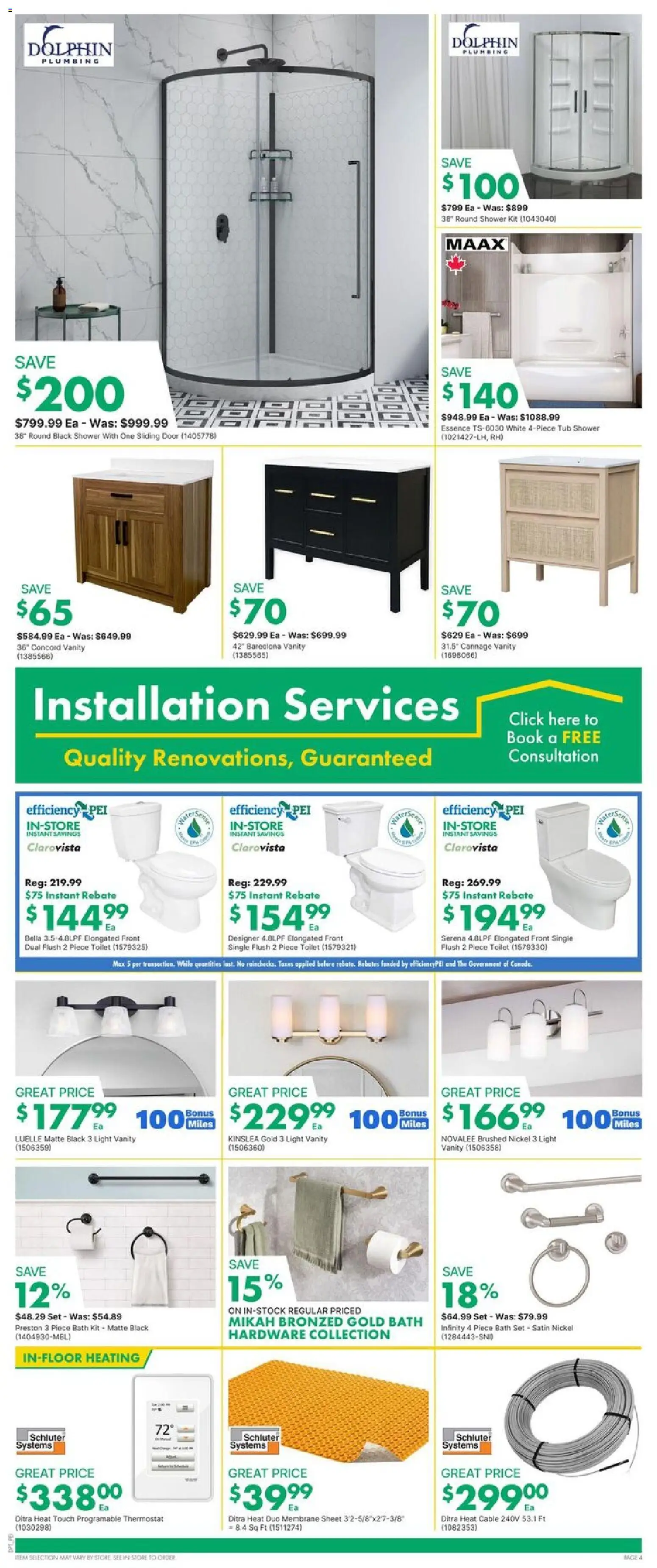 Kent flyer valid from 15.01.2026 | Page: 4 | Products: Cable, Bath, Shower