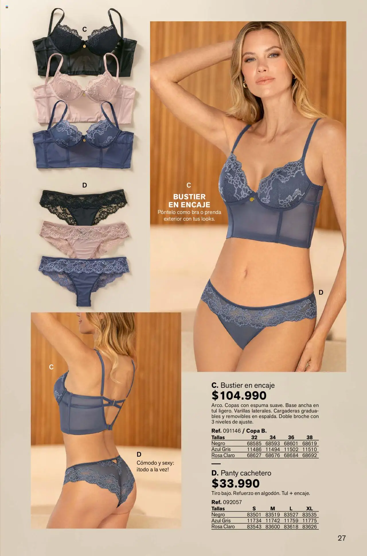 Leonisa revista - valida desde el 04.08.2025 | Página: 27 | Productos: Espuma, Cachetero