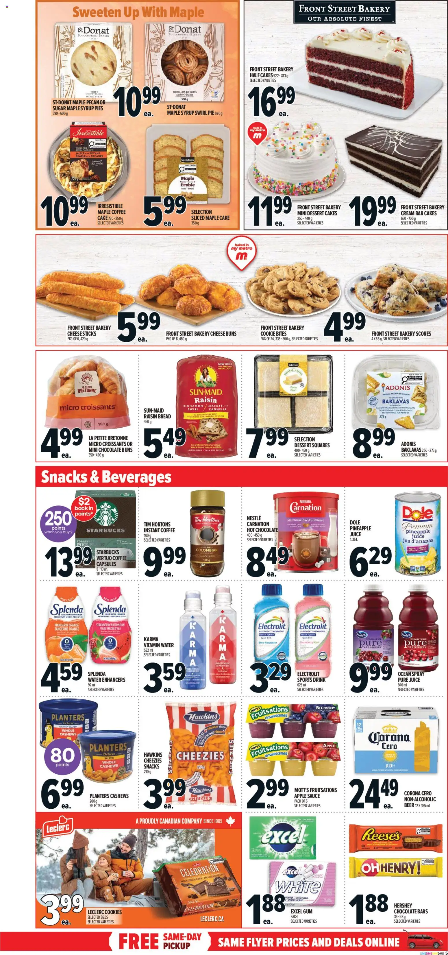 Metro flyer valid from 19.02.2026 | Page: 10 | Products: Cheese, Coffee, Chocolate, Juice