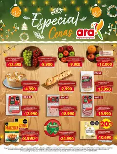 Ara - Ahorra con precios bajos y ofertas en la canasta familiar -  Vista previa de la revista de la tienda Ara valido desde el 11.12.2023