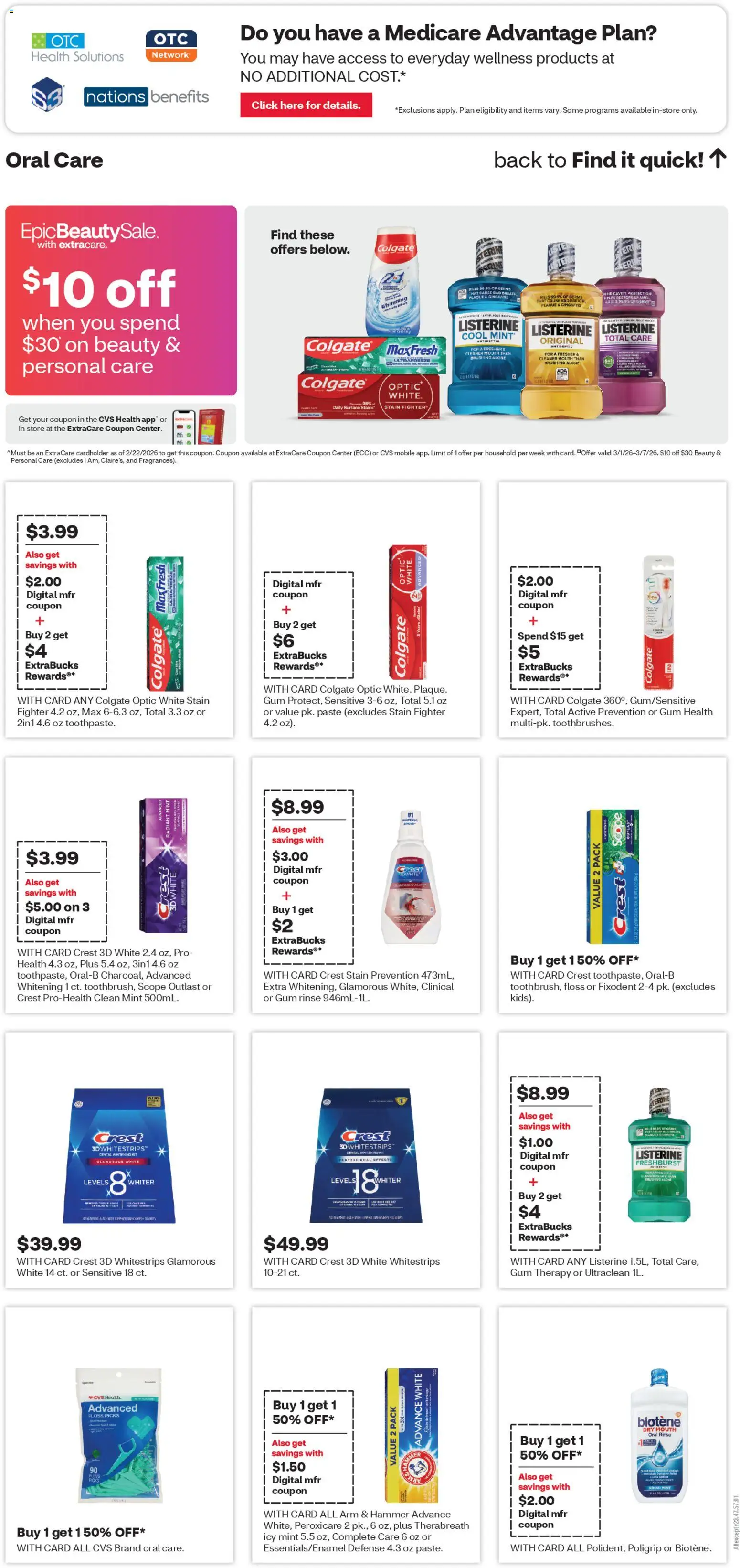 CVS Pharmacy Weekly Ad - WV - valid from 01.03.2026 | Page: 14 | Products: Hammer