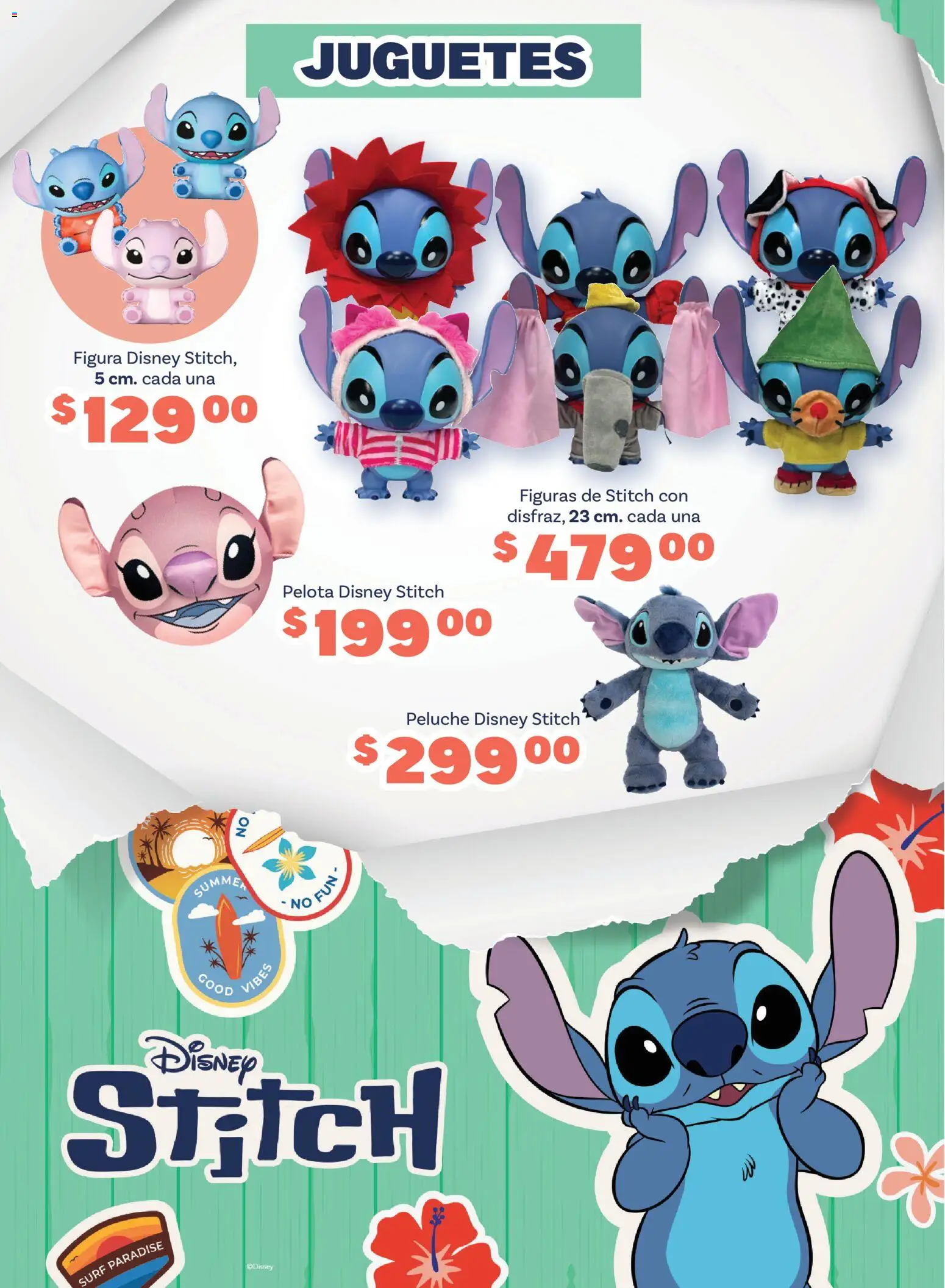 Nuevas ofertas de Soriana válidas en toda la República Mexicana desde el 26.03.2026. ¡Encuentra las mejores ofertas en Soriana Especial Stitch Híper! | Página: 10 | Productos: Pelota