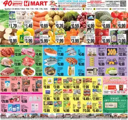 Preview of Hmart weekly ads valid from 11.02.2026