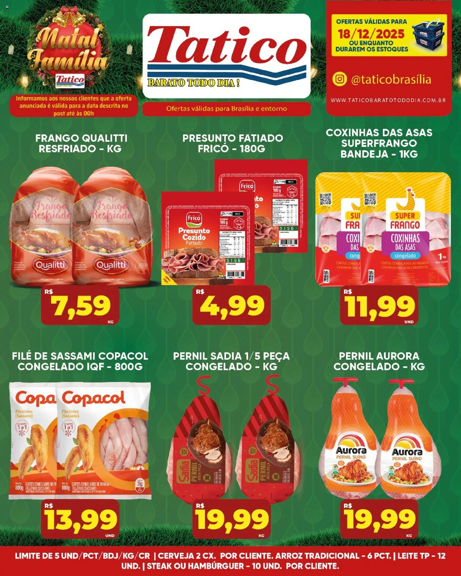 Tatico Folheto - válido de 18.12.2025 | Página: 9 | Produtos: Cerveja, Copa, Arroz, Bandeja