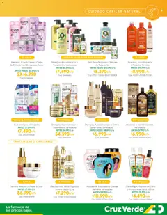 Belleza y Cuidado Personal Cruz Verde válido desde el 05.12.2025 | Página: 9 | Productos: Máscara, Acondicionador, Shampoo, Crema