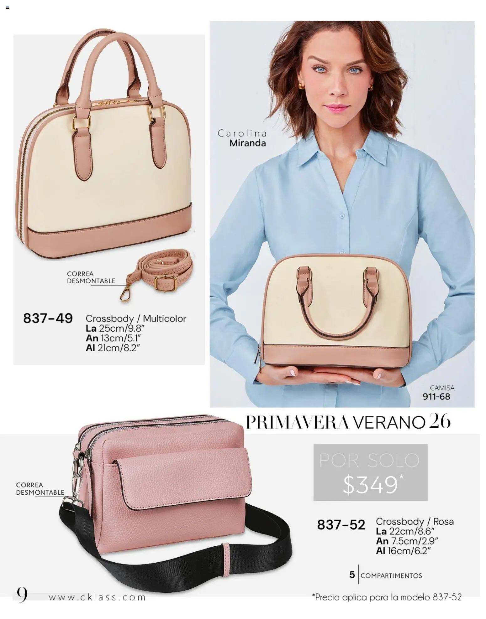Nuevas ofertas de Cklass válidas en toda la República Mexicana desde el 02.01.2026. ¡Encuentra las mejores ofertas en Cklass catálogo Handbags! | Página: 10 | Productos: Camisa