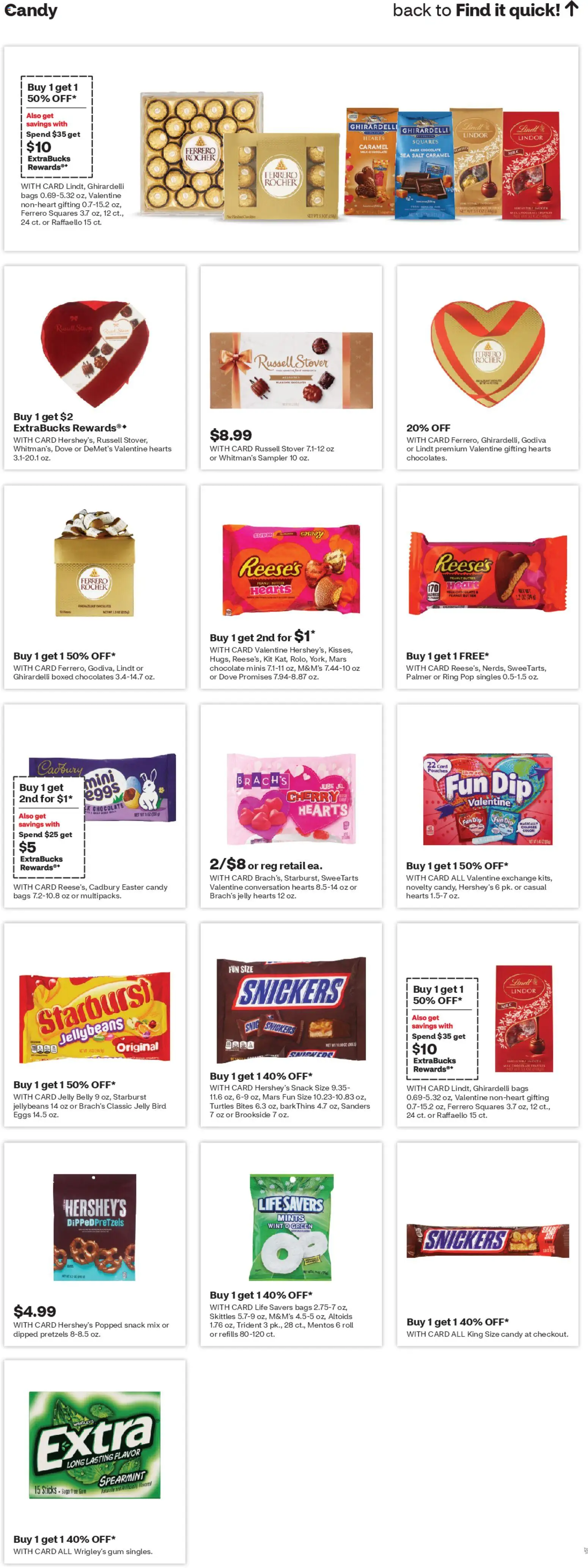 CVS Pharmacy Weekly Ad - WA - valid from 18.01.2026 | Page: 15 | Products: Ring, Butter, Eggs, Chocolate