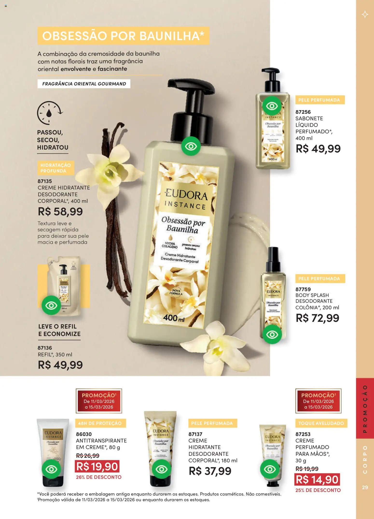 Eudora - Revista 5/2026 de 11/03/2026 ? Não perca as melhores promoções! | Brasil