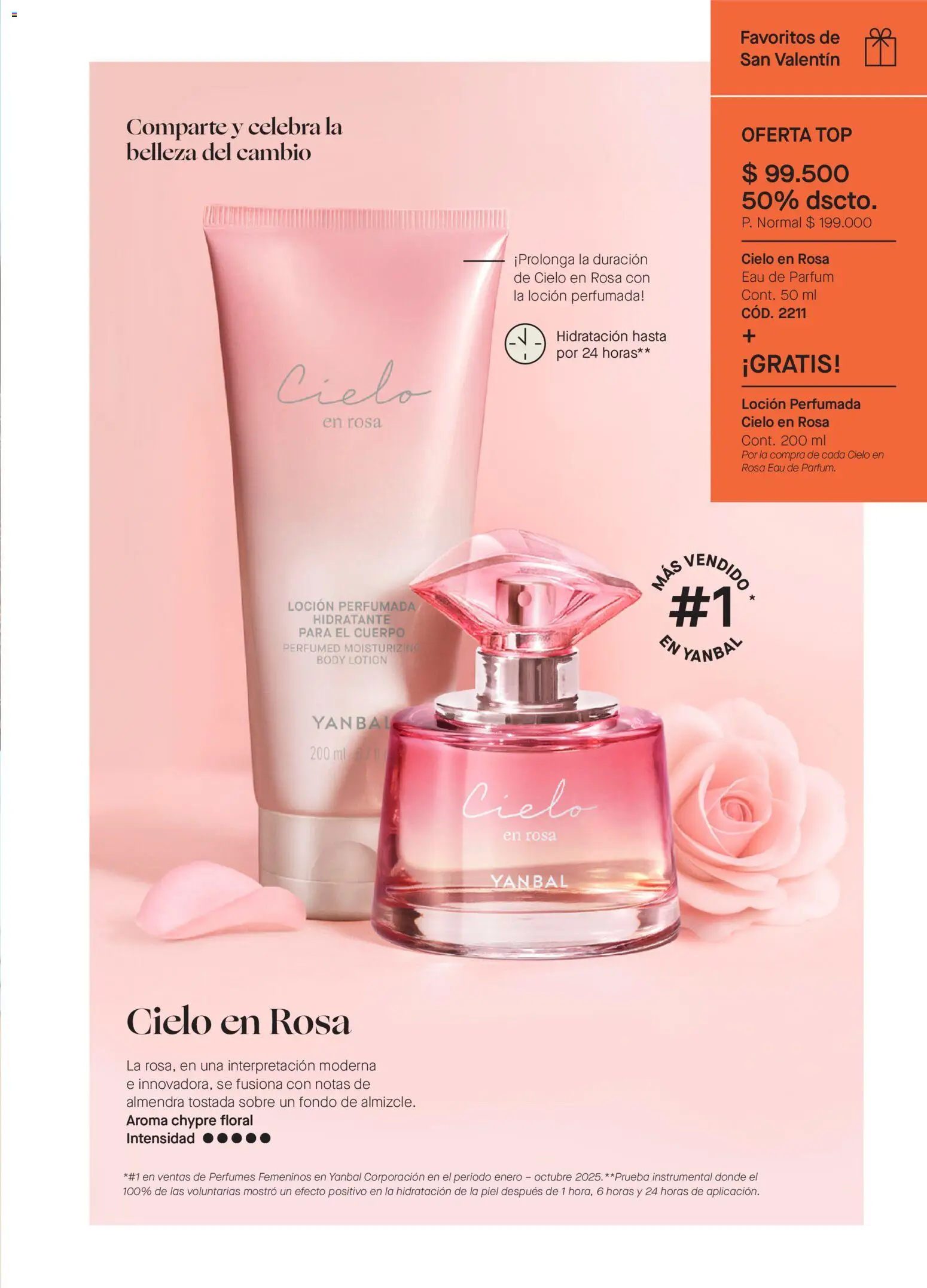 Yanbal revista - valida desde el 31.01.2026 | Página: 15 | Productos: Almendra, Body, Loción, Top