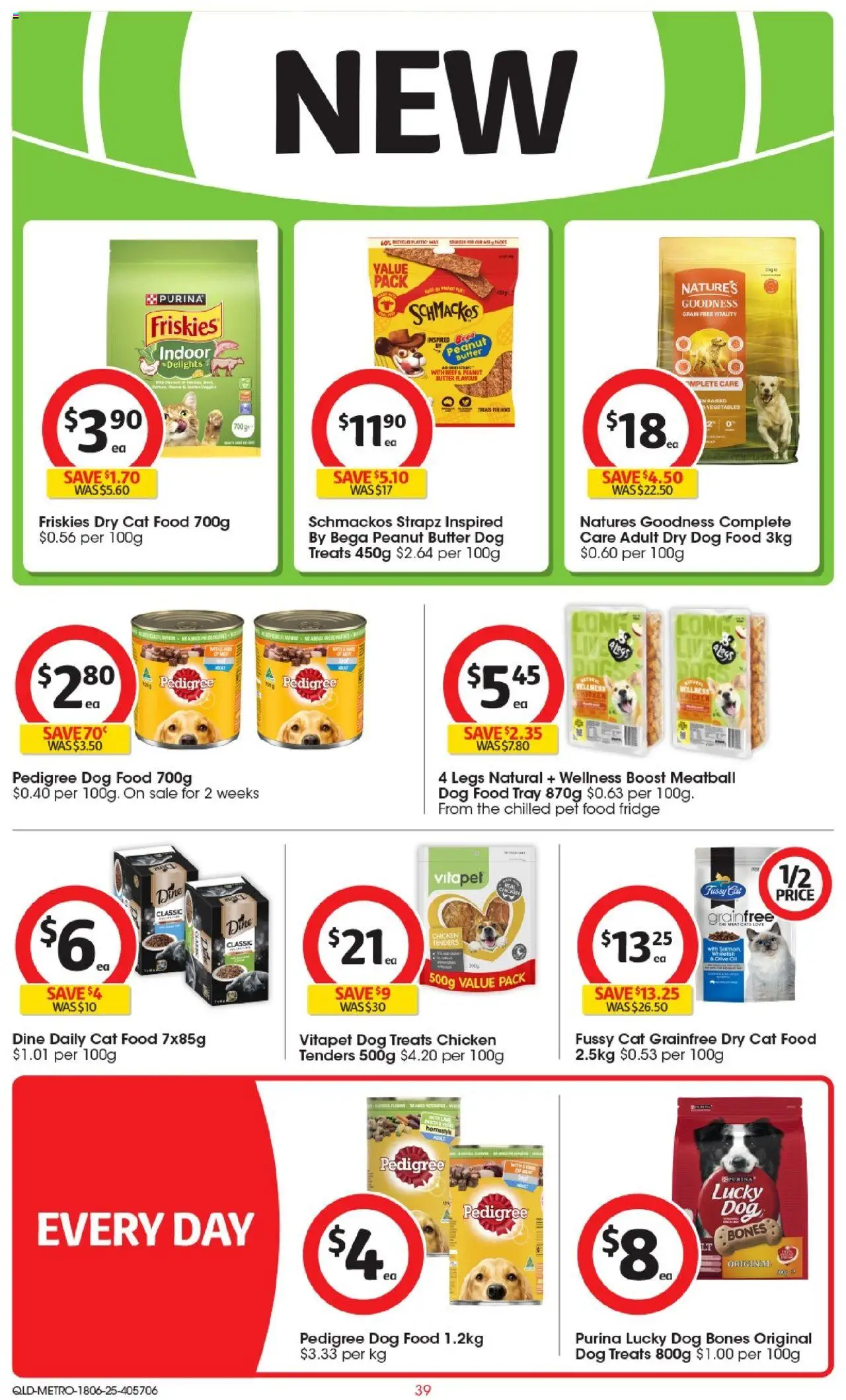 Coles catalogue - valid from 18.06.2025 | Page: 39 | Products: Beef, Dog food, Vegetables, Fridge