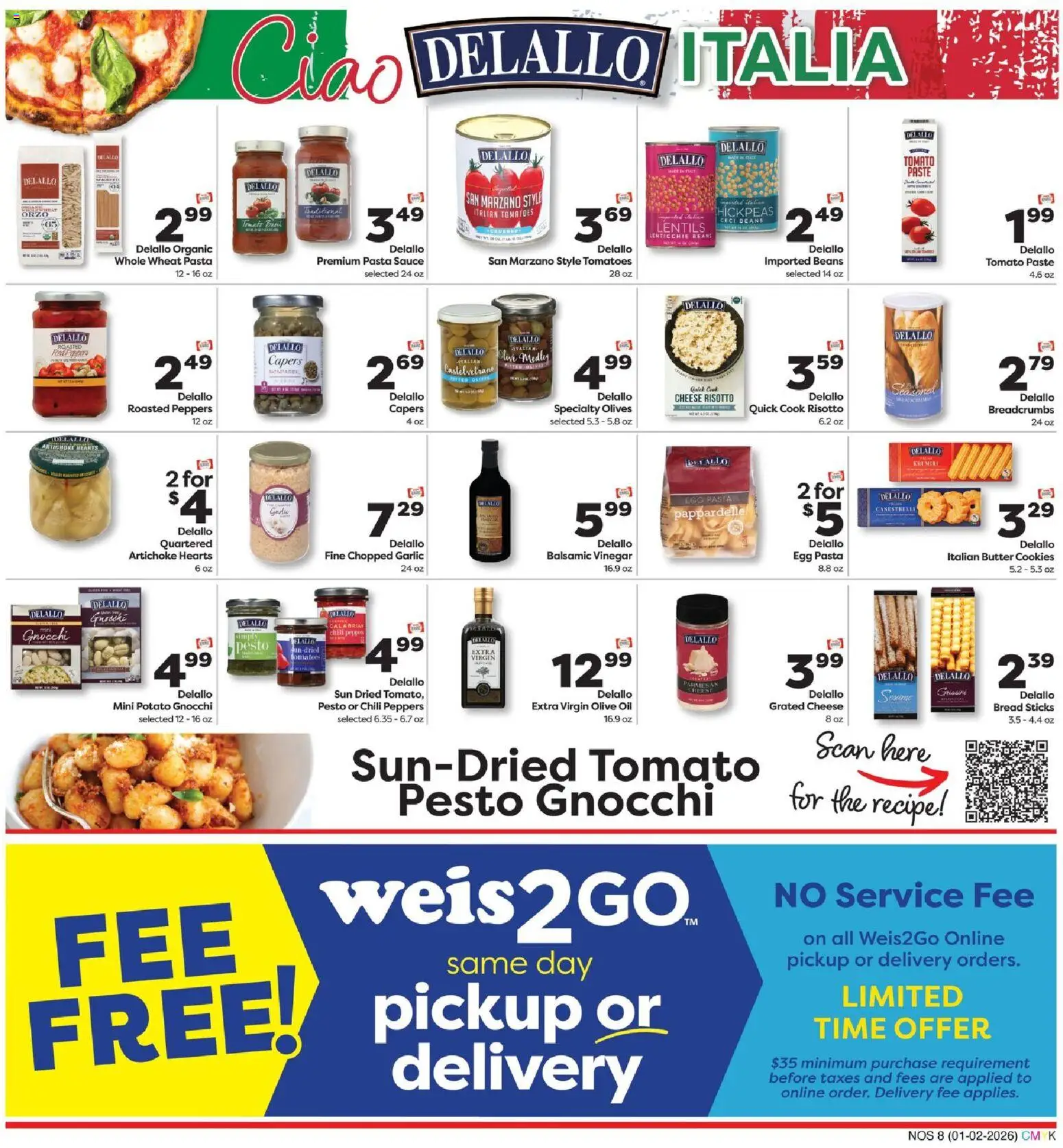 Weis Natural & Living - valid from 02.01.2026 | Page: 8 | Products: Peppers, Oil, Cookies, Garlic