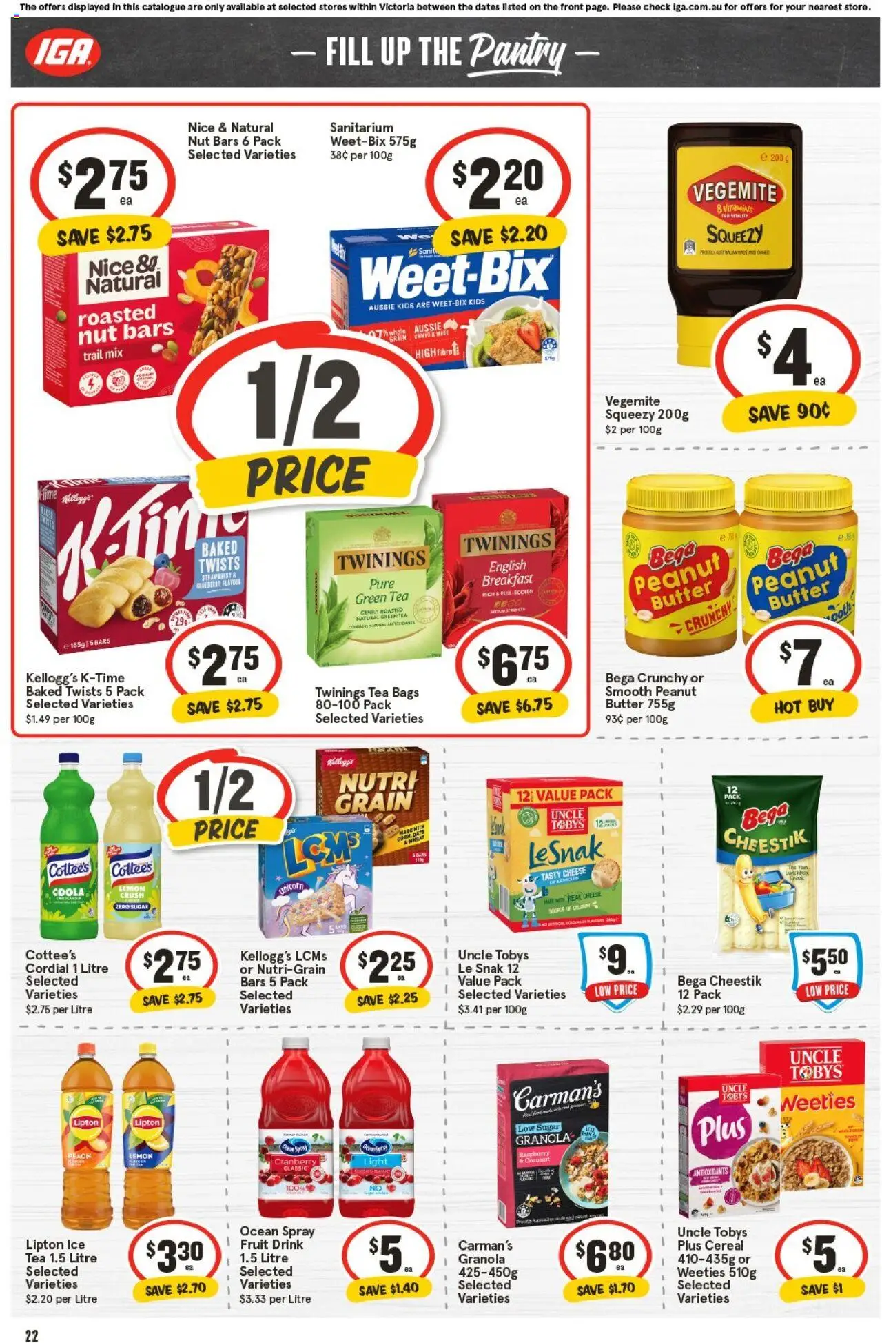 IGA catalogue - valid from 15.10.2025 | Page: 21 | Products: Beef, Chips, Cream, Vinegar