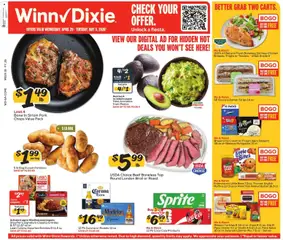 Preview of Winn Dixie weekly ads valid from 29.04.2026 | Page: 1