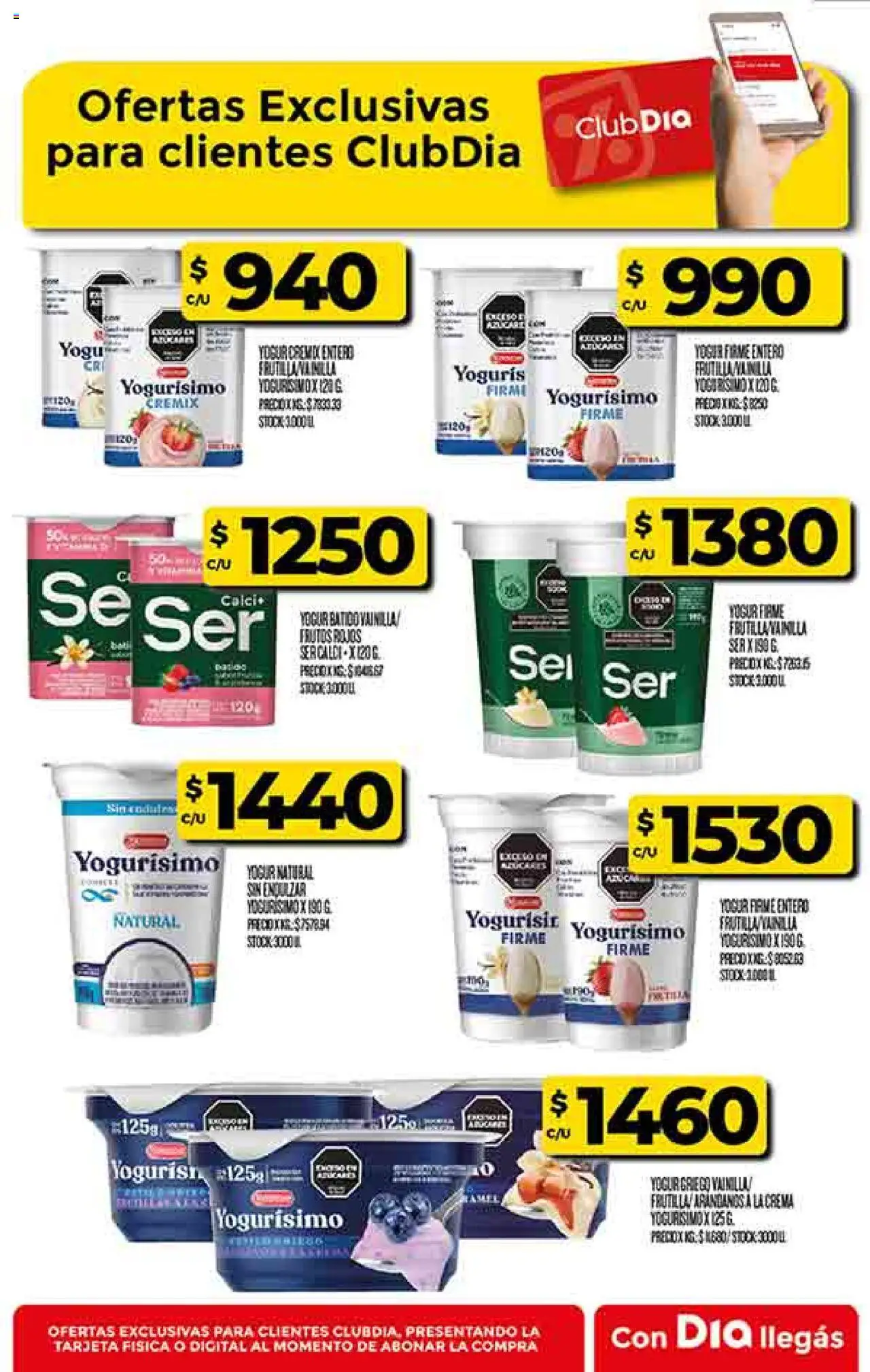 Supermercado DIA Ofertas │ válido desde el 20.08.2025 | Página: 38 | Productos: Frutilla, Arándanos, Yogur, Crema