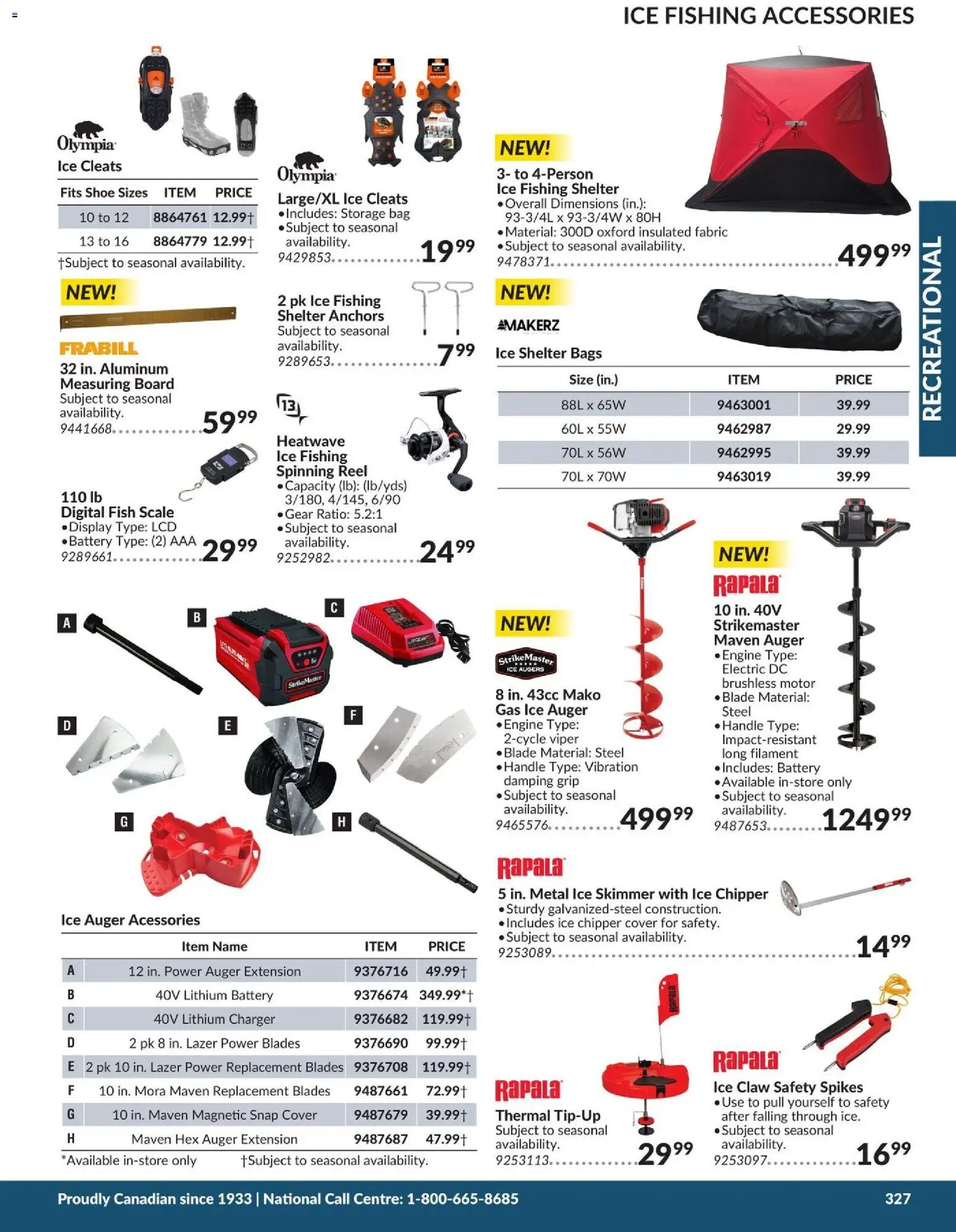 Princess Auto flyer valid from 21.04.2026 | Page: 16 | Products: Fish, Bag, Battery