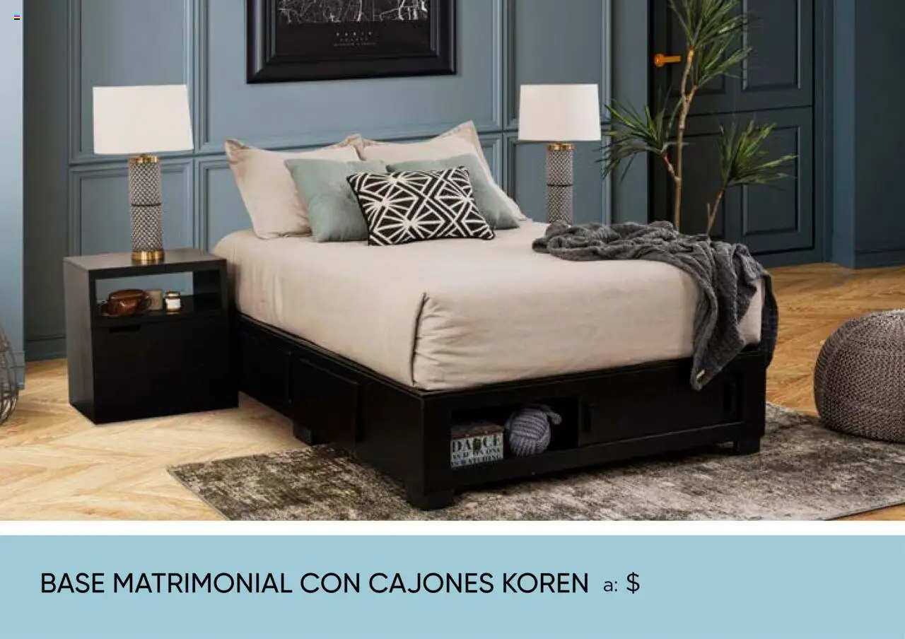 Nuevas ofertas de Muebles Dico válidas en toda la República Mexicana desde el 25.10.2024. ¡Encuentra las mejores ofertas en Muebles Dico catálogo Dico! | Página: 40 | Productos: Mostaza, Cama