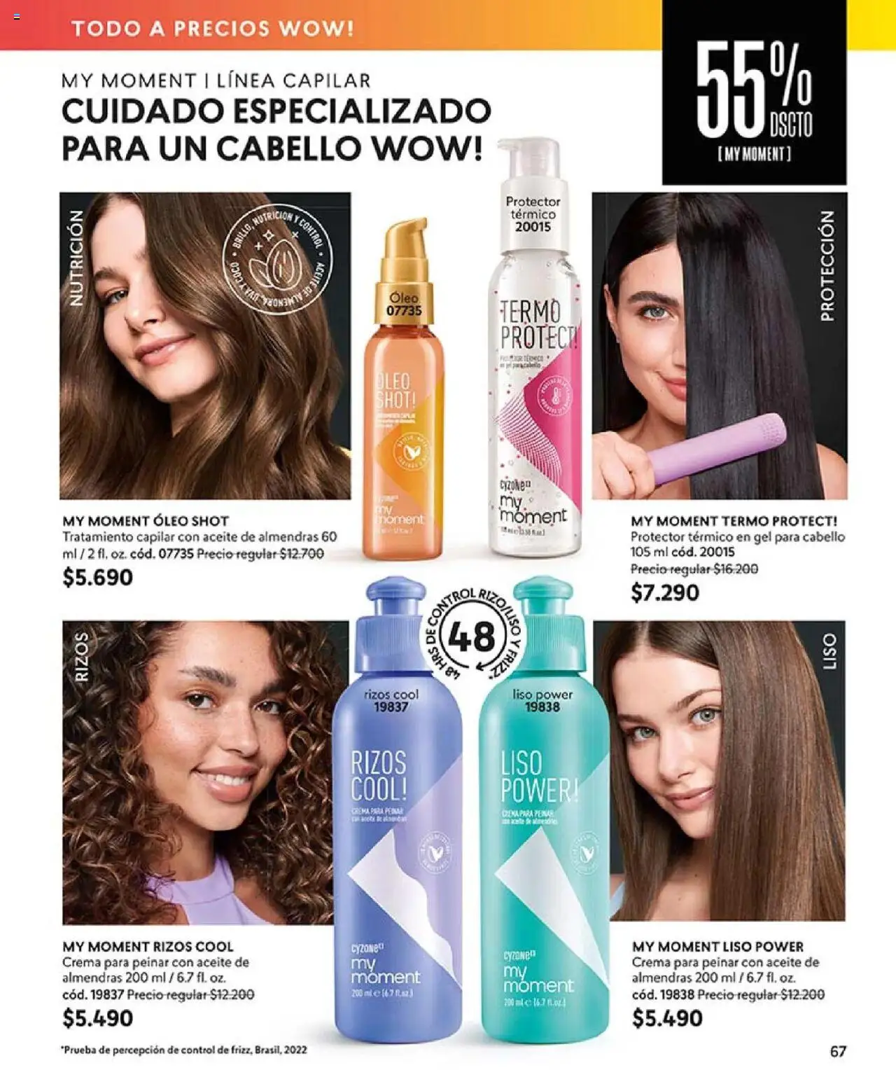 Catálogo CyZone Campaña 14 │ válido desde el 31.08.2025 | Página: 67 | Productos: Termo, Almendras, Aceite, Crema