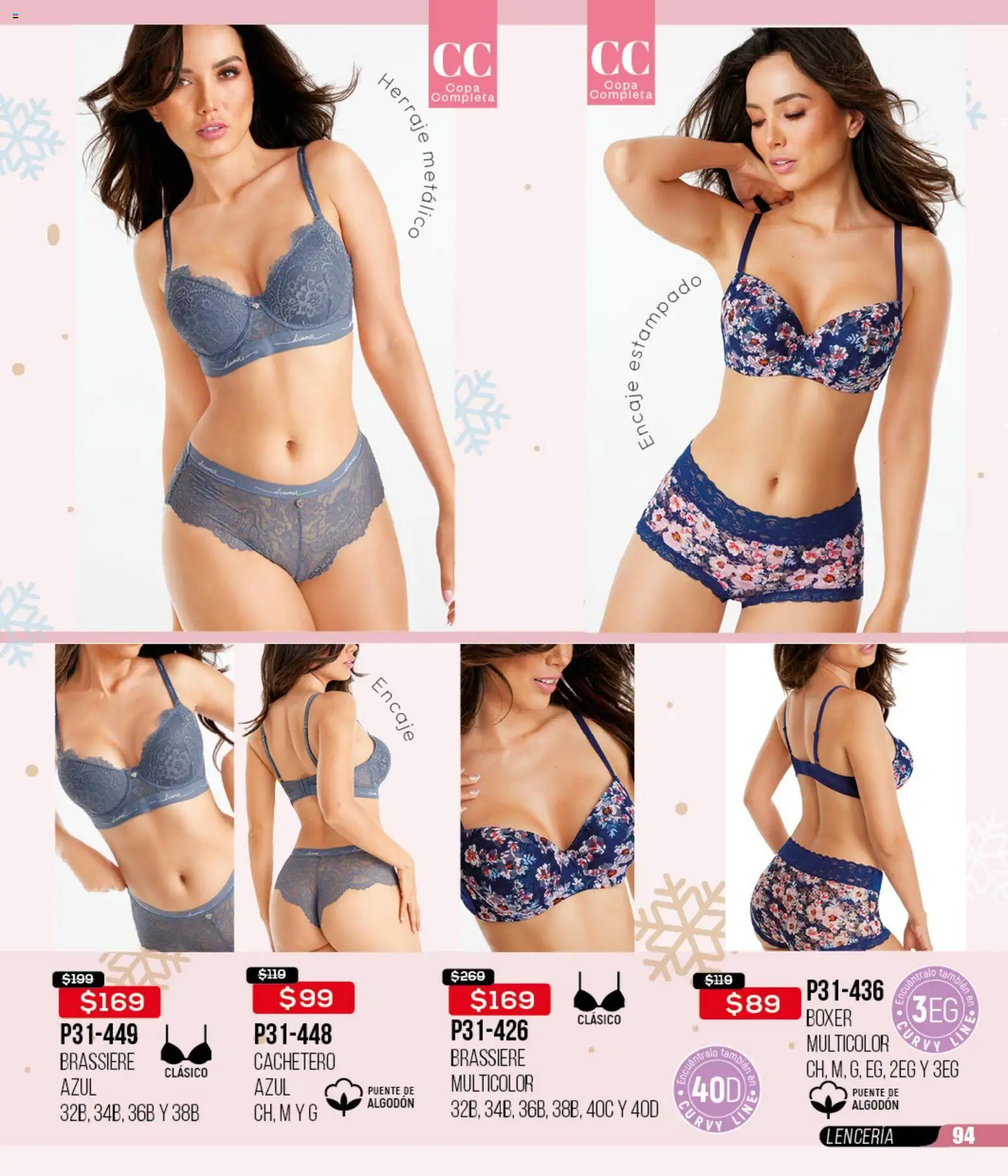 Nuevas ofertas de Cklass válidas en toda la República Mexicana desde el 12.01.2026. ¡Encuentra las mejores ofertas en Cklass catálogo Mega Ofertas Ropa! | Página: 95 | Productos: Algodón, Lenceria, Cachetero