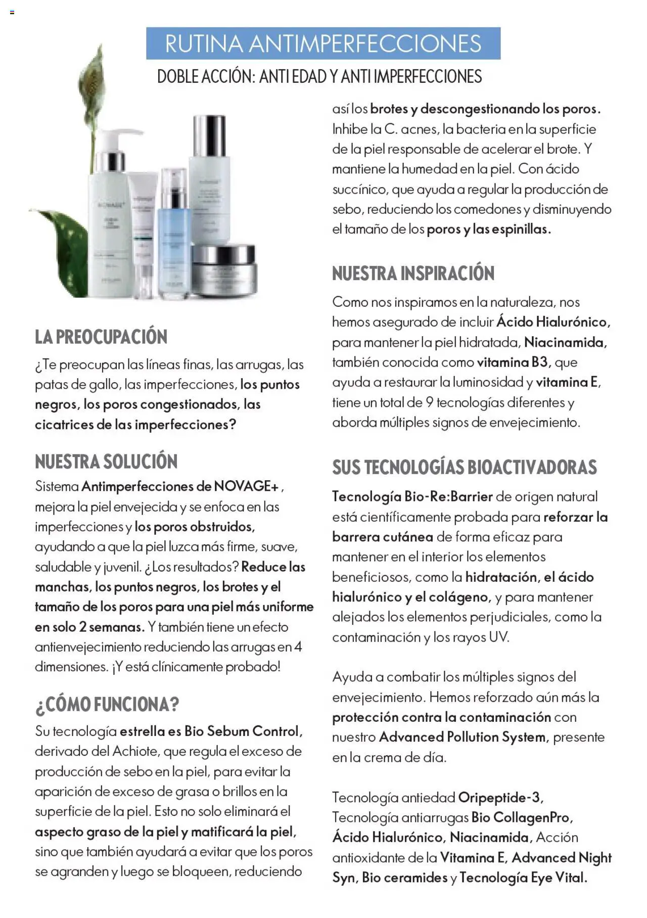 Nuevas ofertas de Oriflame válidas en toda la República Mexicana desde el 04.03.2025. ¡Encuentra las mejores ofertas en Oriflame campaña Novage 4 2025! | Página: 26 | Productos: Crema