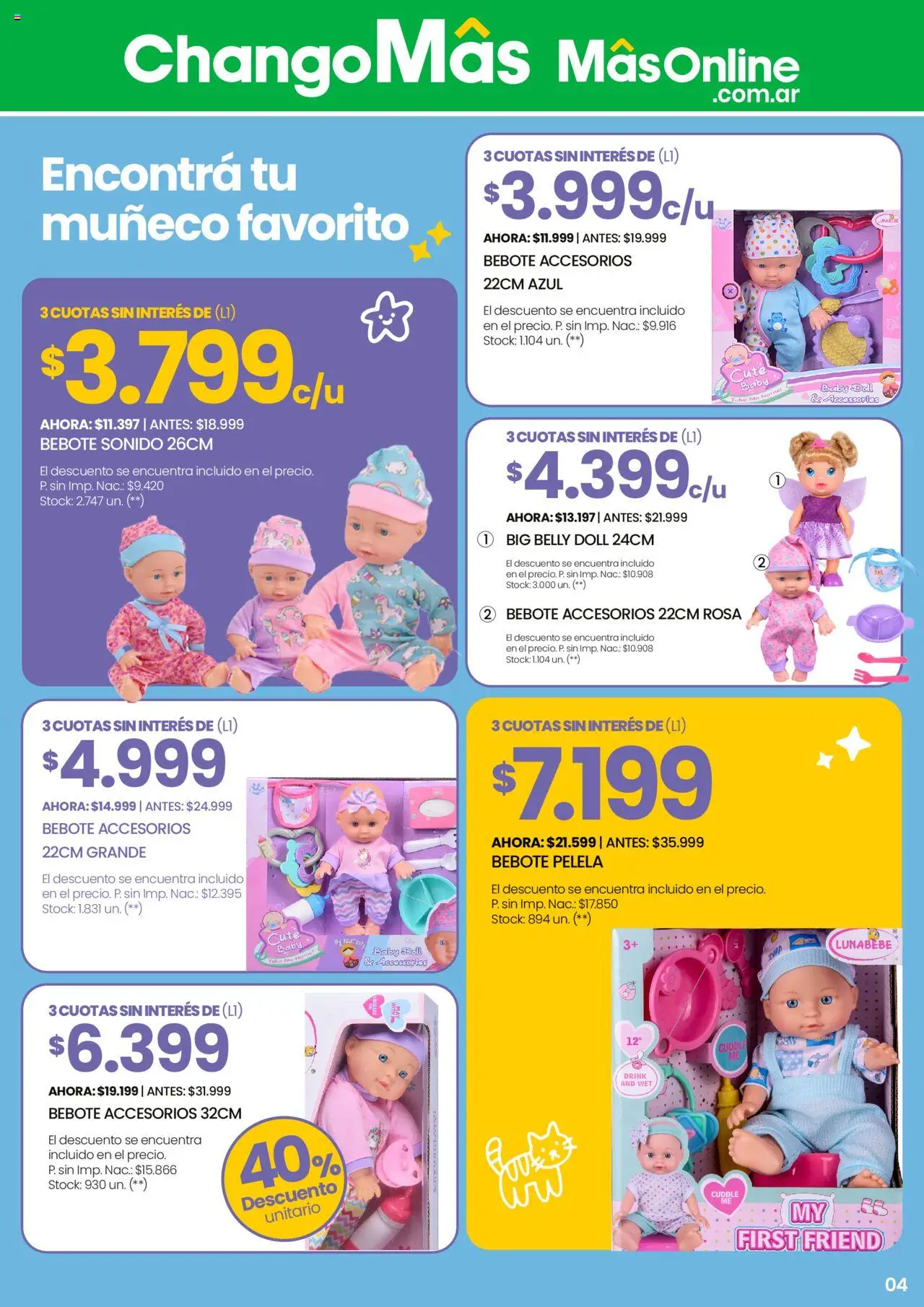 Changomas Día de la Niñez │ válido desde el 01.08.2025 | Página: 5 | Productos: Pelela