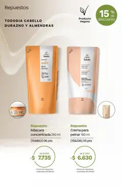 Vista previa Natura Catálogo Ciclo 4/2026 válido desde el 01.04.2026 | Página: 316 | Productos: Mascarilla, Durazno, Máscara, Crema