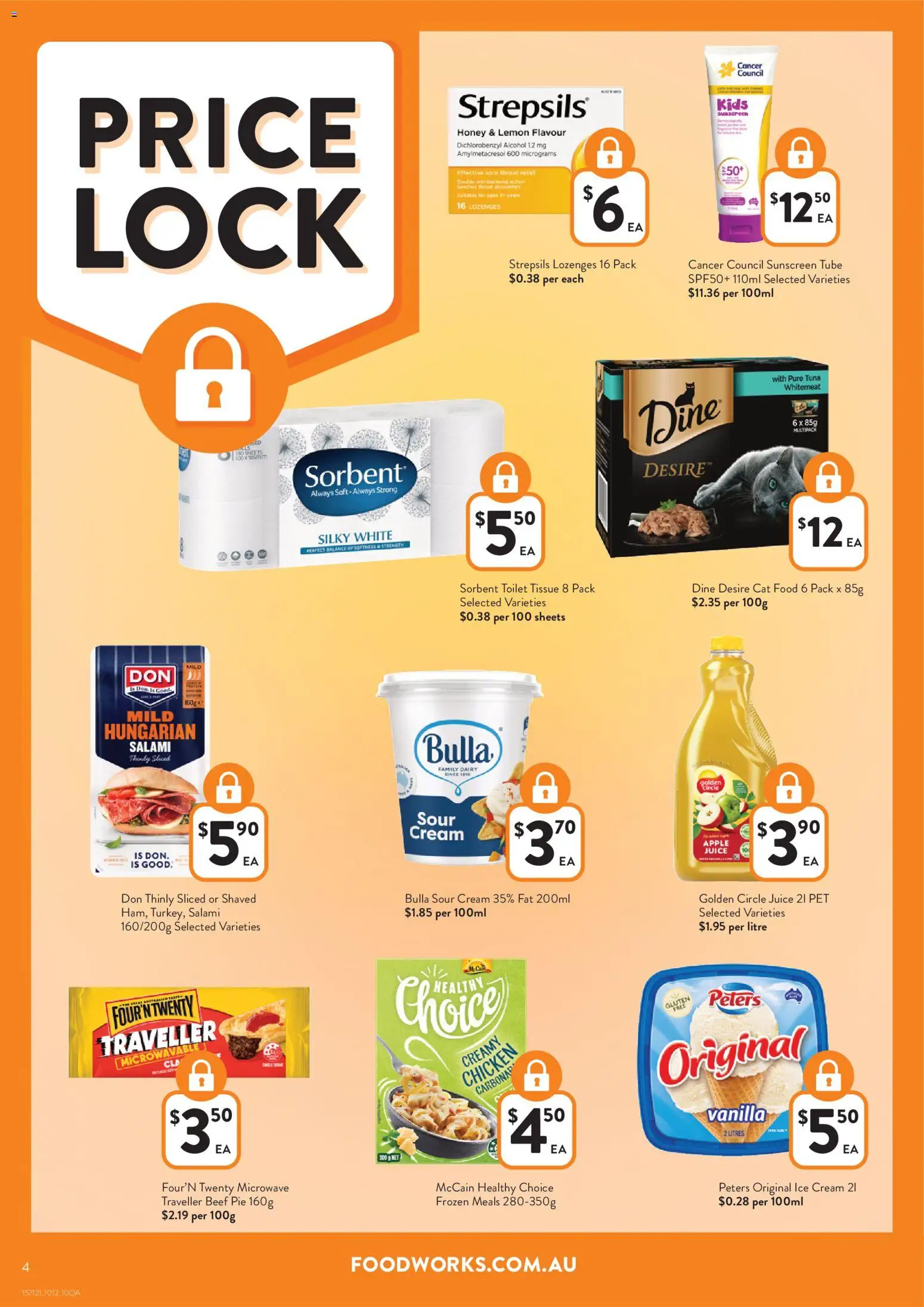 Foodworks catalogue - valid from 10.12.2025 | Page: 4 | Products: Beef, Cream, Lemon, Microwave