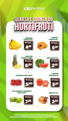 São Roque Supermercados - Ofertas da semana - Pré-Visualização do folheto da loja São Roque Supermercados, válido de 17.09.2025