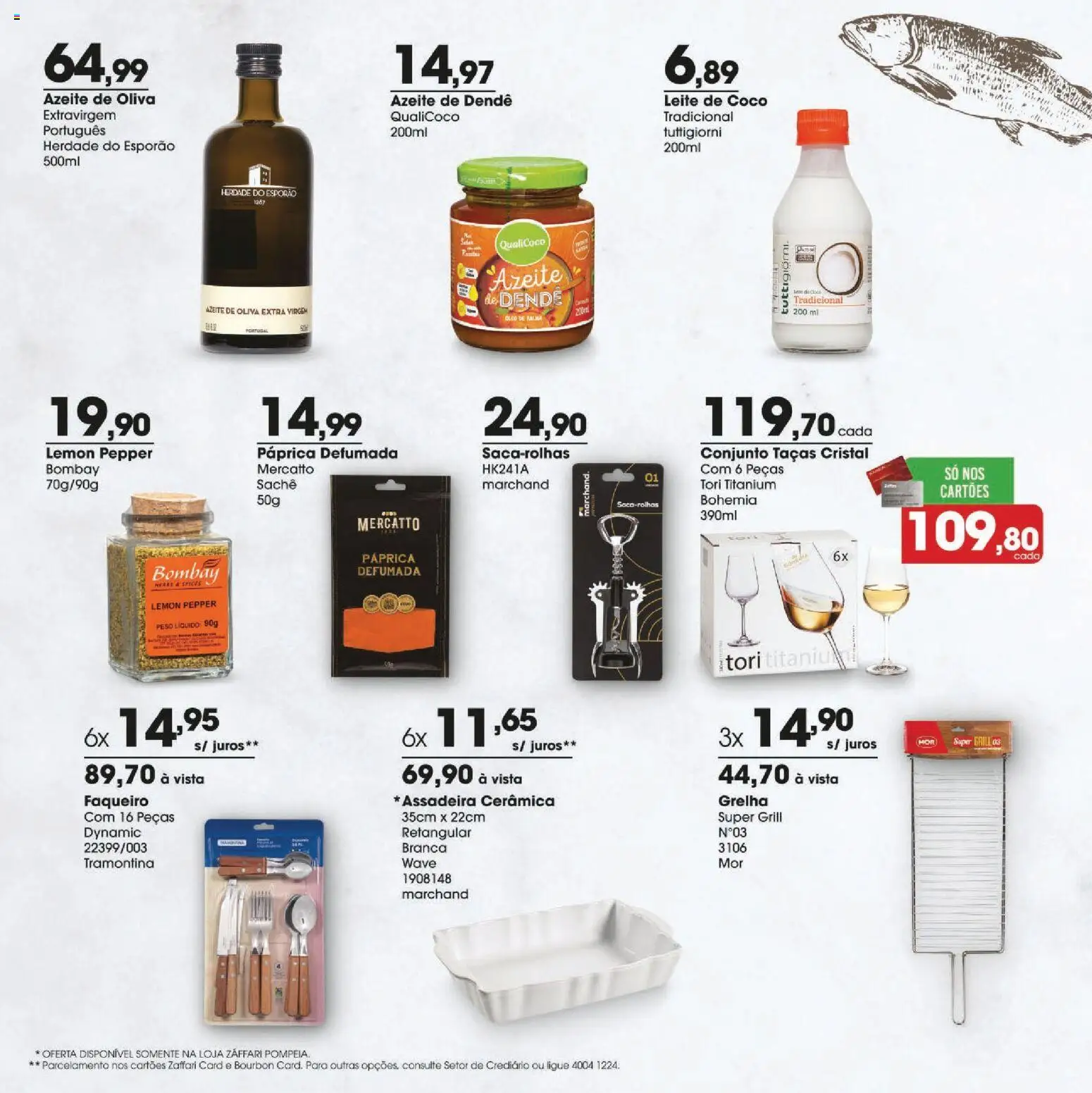 Zaffari Folheto - válido de 26.03.2026 | Página: 7 | Produtos: Leite, Assadeira, Azeite, Leite de coco