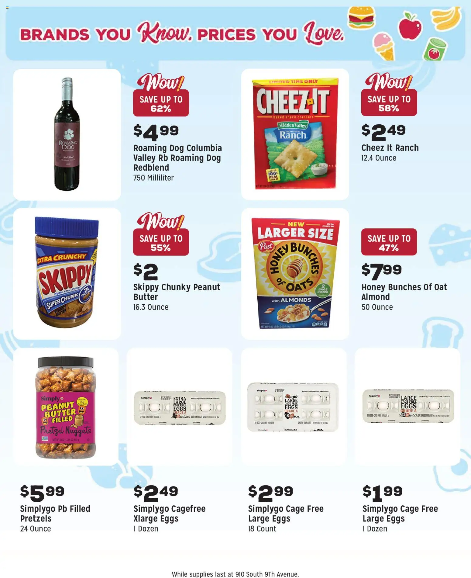 Grocery Outlet Weekly Ad - WA - valid from 05.11.2025 | Page: 11 | Products: Butter, Eggs, Case