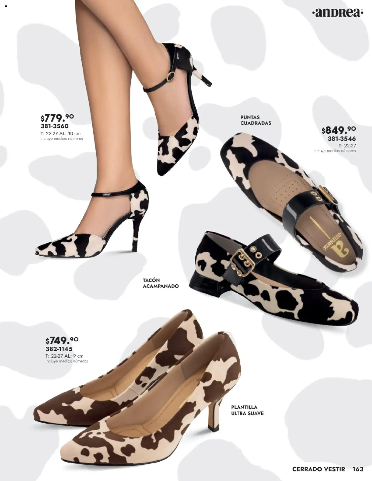 Nuevas ofertas de Andrea válidas en toda la República Mexicana desde el 24.08.2025. ¡Encuentra las mejores ofertas en Andrea - Catálogo Calzado Dama! | Página: 163