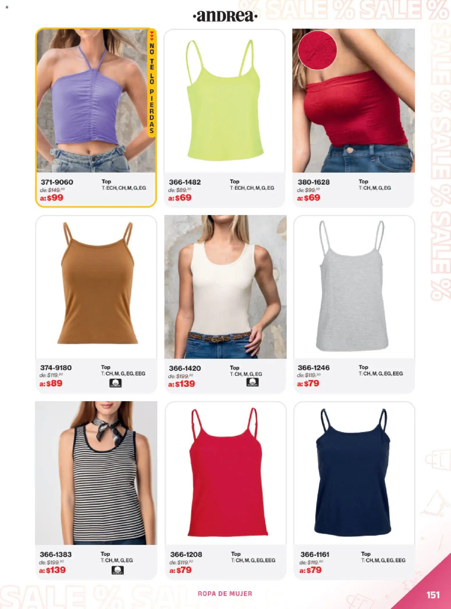 Nuevas ofertas de Andrea válidas en toda la República Mexicana desde el 21.12.2025. ¡Encuentra las mejores ofertas en Andrea catálogo Outlet! | Página: 151 | Productos: Ropa