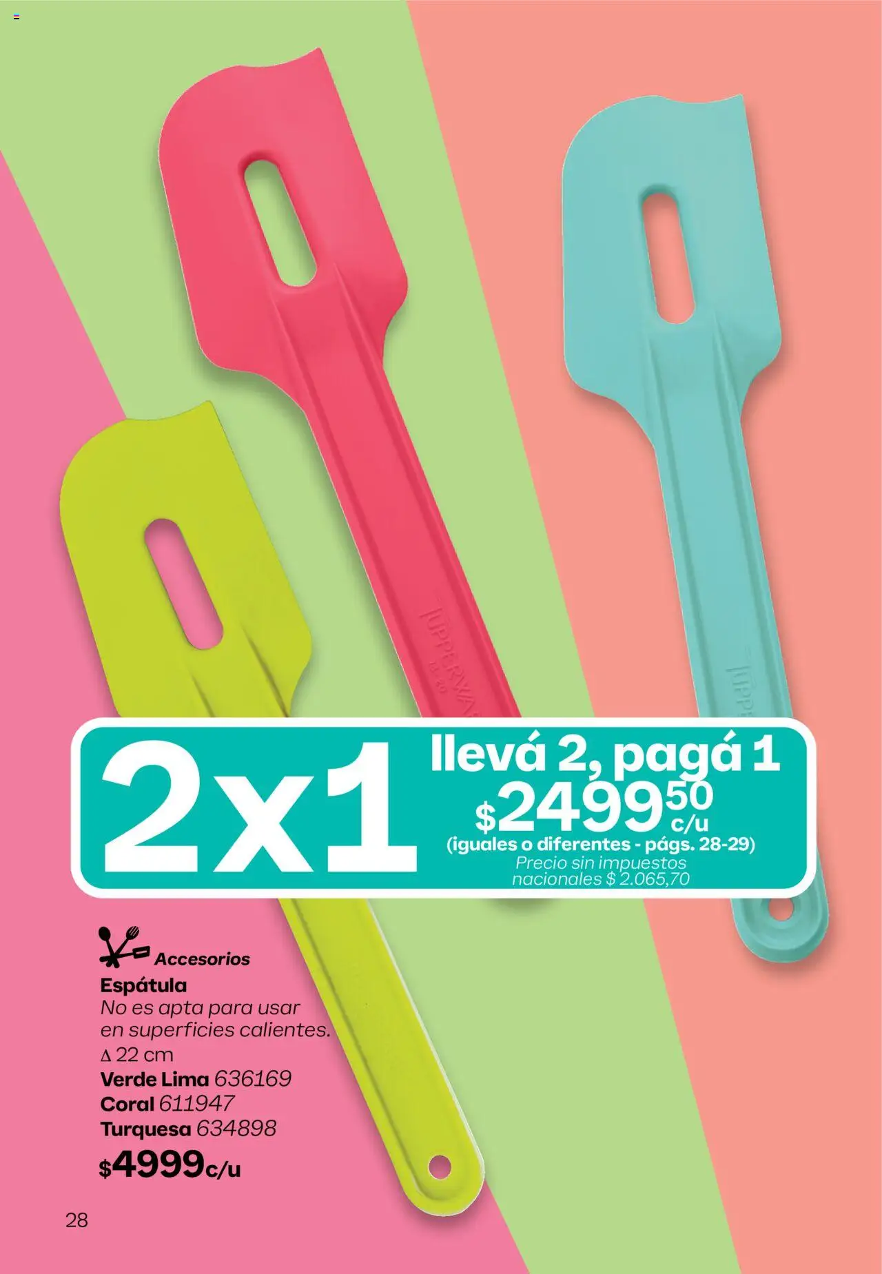 Tupperware Folleto │ válido desde el 25.08.2025 | Página: 29 | Productos: Lima, Espatula